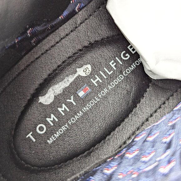 Tommy Hilfiger Men Oregon Black Faux Leather Combat Ankle Boots size 8 - Picture 8 of 10